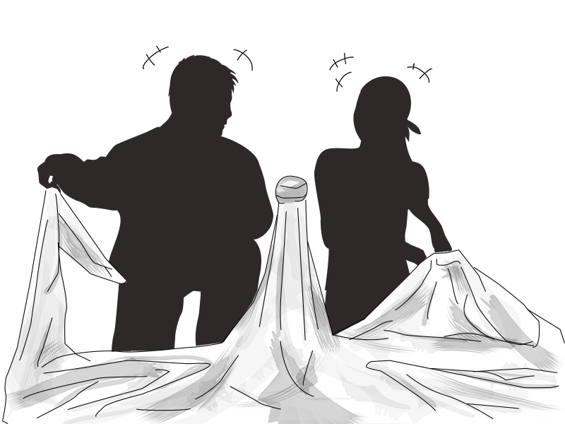 2ルームワンタッチテントアウトドアで男をあげる ~カップルテントはココが違う!?~画像