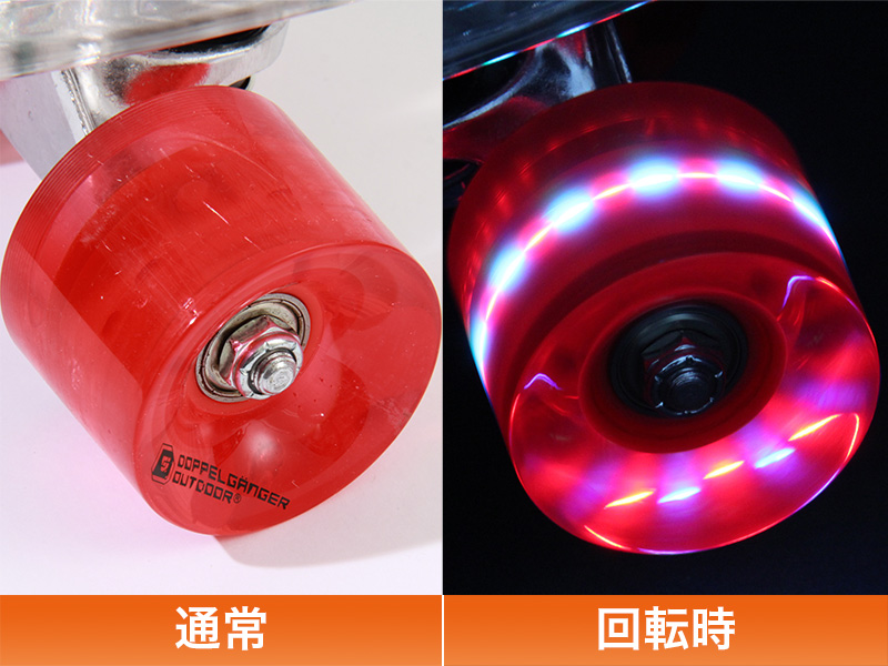 LEDダイナモウィールのメインの特徴(LEDウィール)