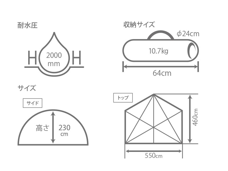 イレブンベースのサイズ画像