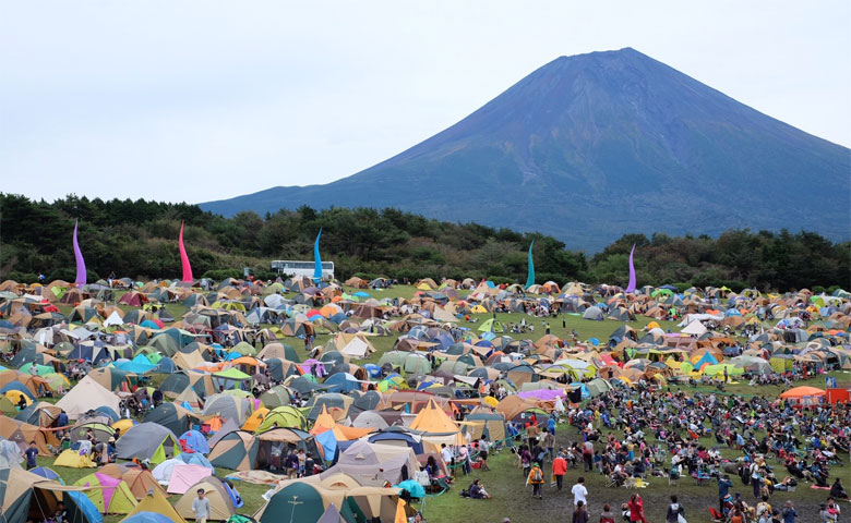 朝霧Jam キャンプフェス 富士山