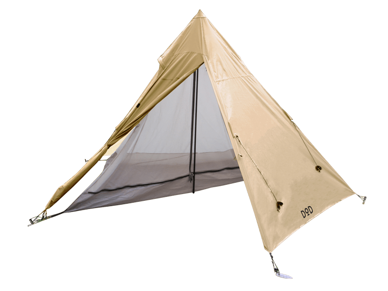ライダーズワンポールテント タン T1 442 Tn Dod ディーオーディー キャンプ用品ブランド