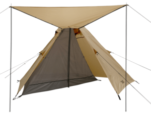 販売終了】ライダーズワンポールテント（タン） T1-442-TN | DOD