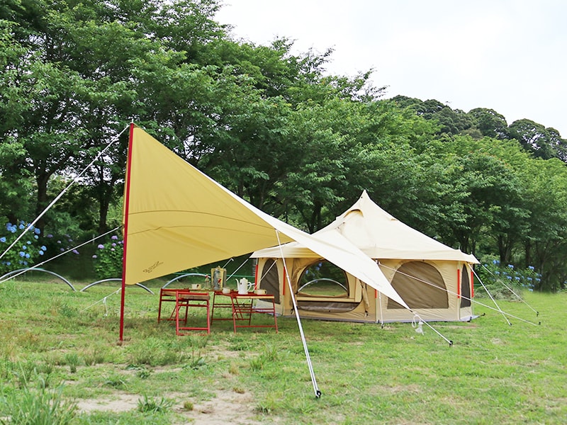 タケノコテントミニのメインの特徴(快適性がさらにアップするチータケスタイル)