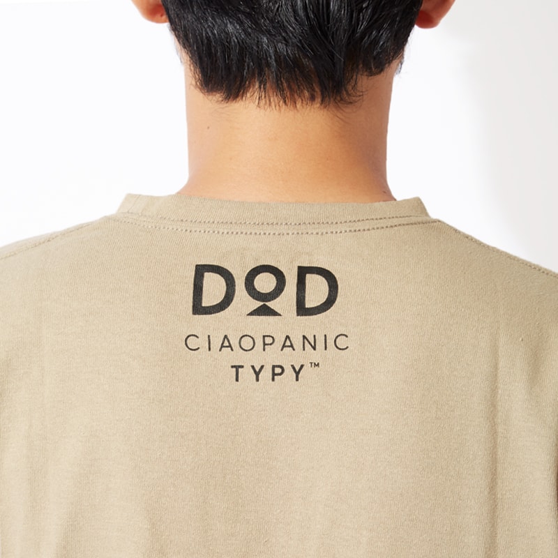 DOD × ciapanicTYPY コラボTシャツ