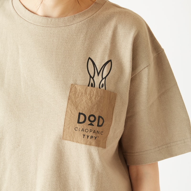 DOD × ciapanicTYPY コラボTシャツ