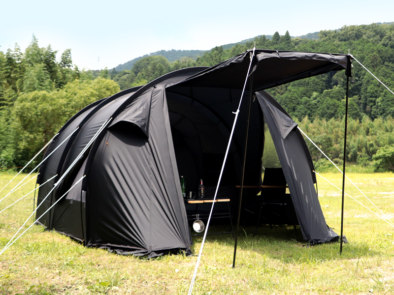 【300張限定】カマボコテントミニUL DOD10周年記念 ブラック テント/タープ プッシュされた製品