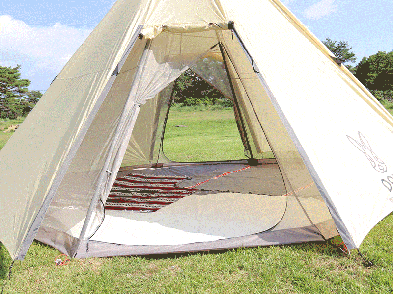アウトドア テント/タープ フタマタノキワミ FA5-603-BK - DOD（ディーオーディー）：キャンプ 