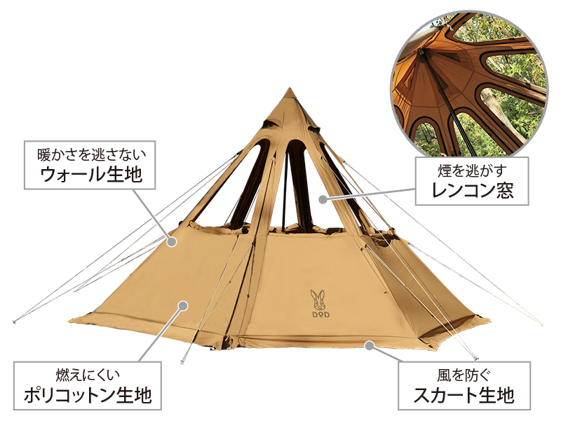 DOD レンコンテント T3-600-TN 新品 未使用