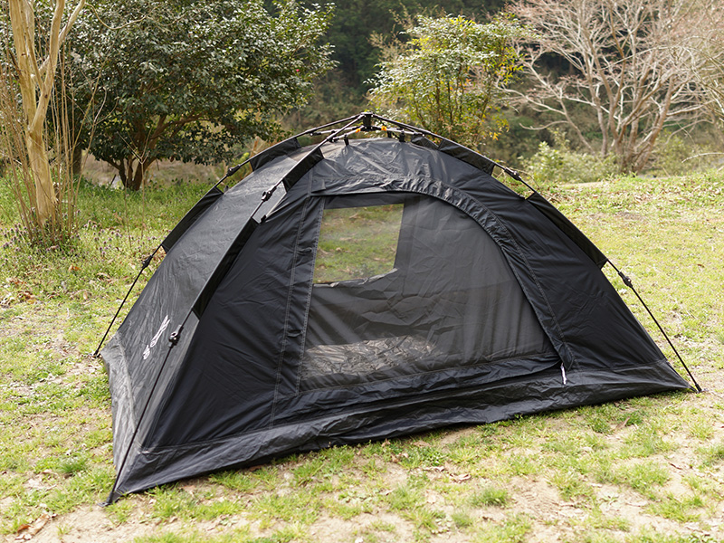 一觸式帳篷主要特點（通風良好、舒適）