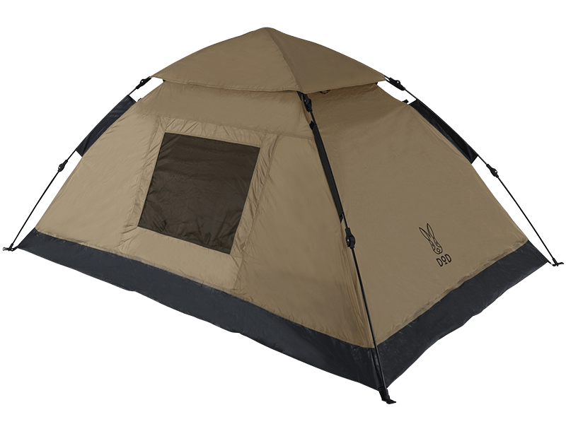 ワンタッチテント（タン） T2-629-TN - DOD（ディーオーディー）：キャンプ用品ブランド