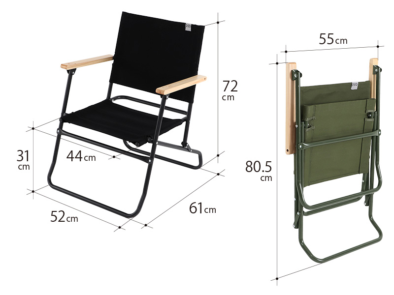 低漫遊椅尺寸影像