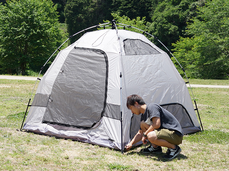 如何組裝/設定 One Touch Tent M