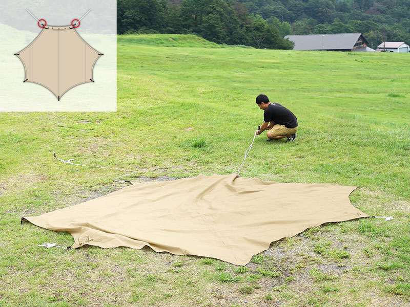 甲蟲防水布 如何單獨搭建防水布的圖片