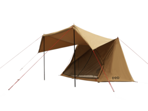 販売終了】パップフーテント2（タン） T2-670-TN | DOD（ディーオー