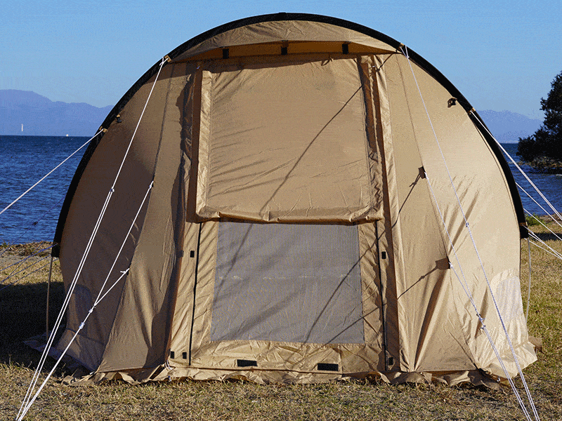 Kamaboko Tent 3M（遮擋陽光和雨水的半窗）各部分的特點