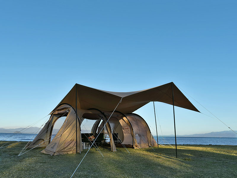 Kamaboko Tent 3M 的主要特色（Cheekama 風格，更舒適）