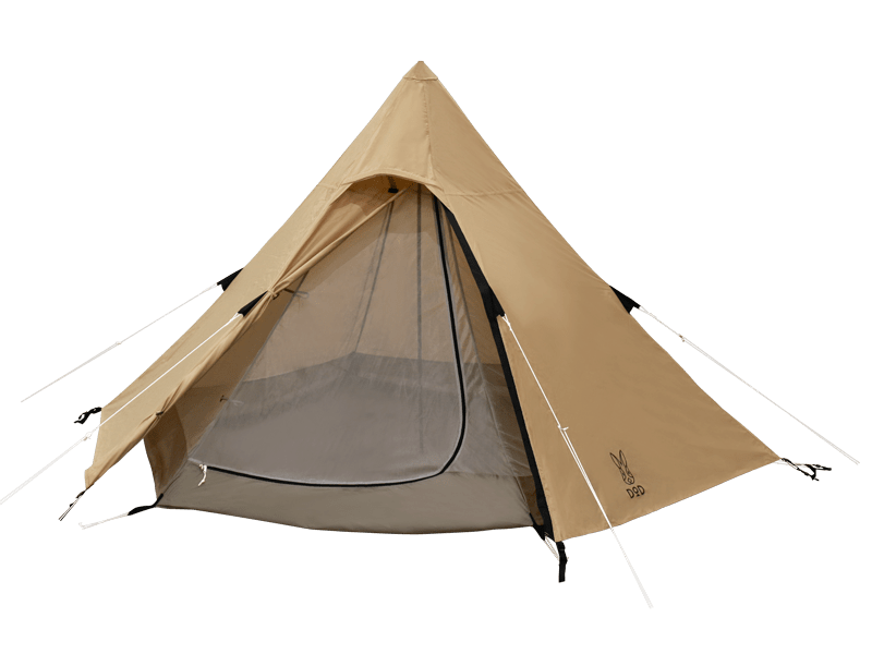 ワンポールテントS（タン） T3-44-TN - DOD（ディーオーディー）：キャンプ用品ブランド