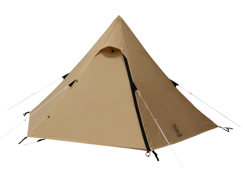 ワンポールテントS（タン） T3-44-TN - DOD（ディーオーディー）：キャンプ用品ブランド