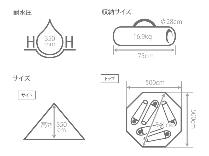  レンコンテント2Lのサイズ画像