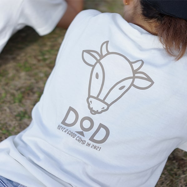 干支Tシャツ 2021年ウシ DOD