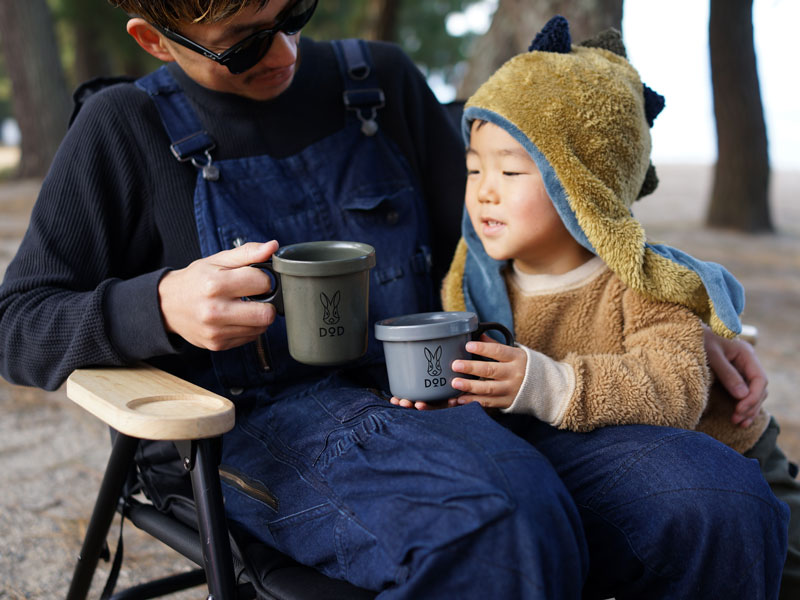  放浪コロリマグ（240ml)のメインの特徴（コーヒー1杯サイズにちょうどよい240mlのコロリマグ）