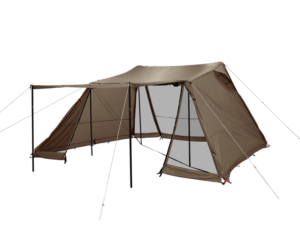 新品DOD ヨンヨンベース シェルターTT5-821-BR追加ポール同梱無料 ヨンヨンベース（ブラウン） TT5-821-BR | DOD（ディーオーディー