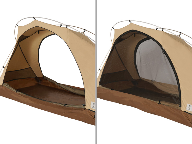 フカヅメカンガルーテントSS（タン） T1-838-TN - DOD（ディーオーディー）：キャンプ用品ブランド