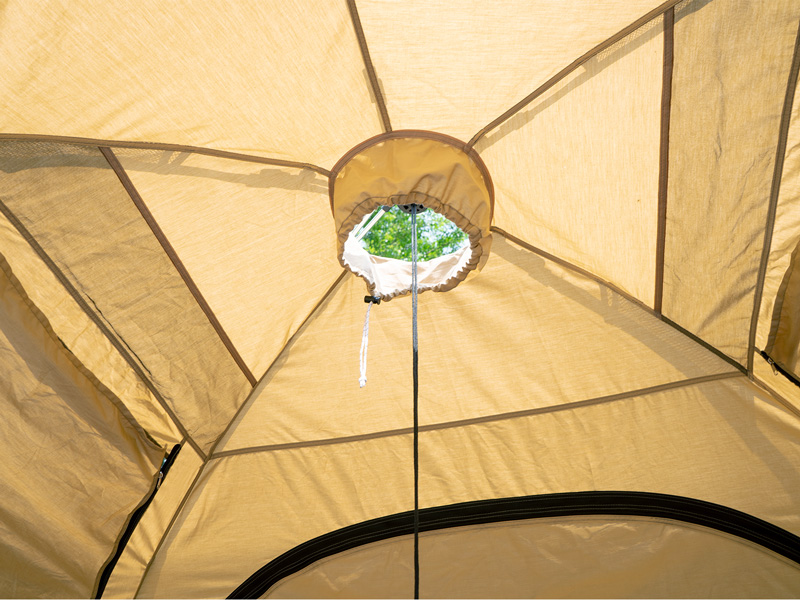 Wagaya Tent L的主要特點（舒適的內部空間）