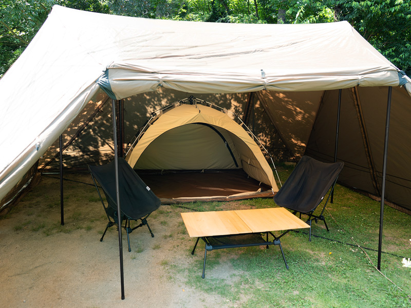 わがやのテント（タン） T5-869-TN DOD（ディーオーディー）：キャンプ用品ブランド