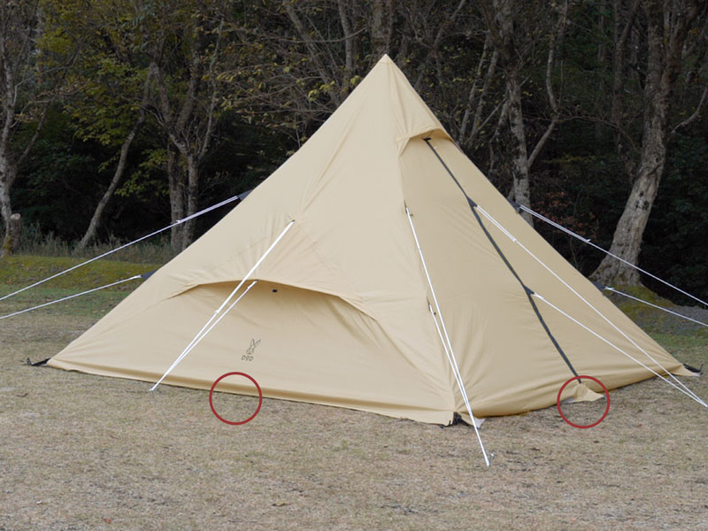DOD ONEPOLE TENT RX ワンポールテントRX T6-817-TN