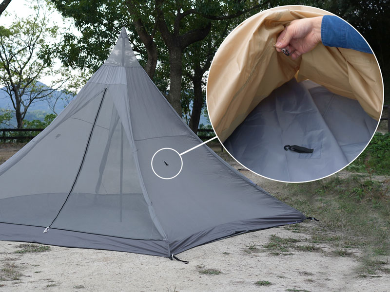 DOD ONEPOLE TENT RX ワンポールテントRX T6-817-TN