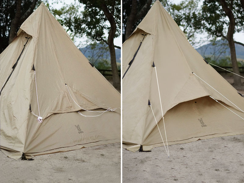 未使用・未開封　DOD ONEPOLE TENT RX ワンポールテントRX T