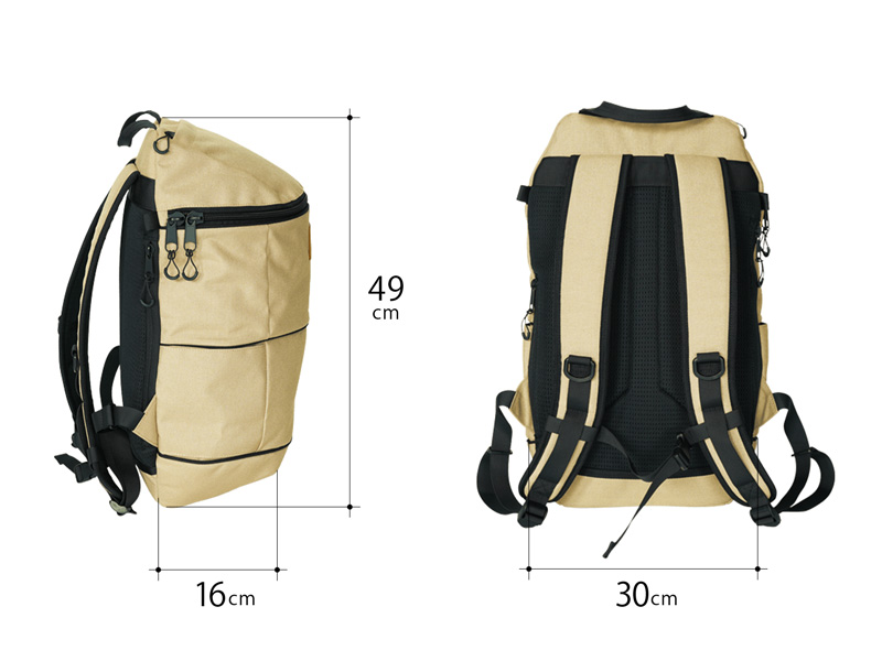 DOD カマボコリュック　タン　ベージュ　22L