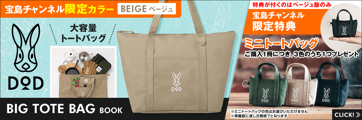 DOD BIG TOTE BAG BOOK