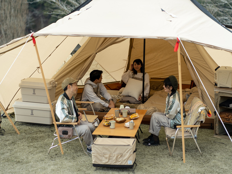 未使用DODヤドカリテントベージュ