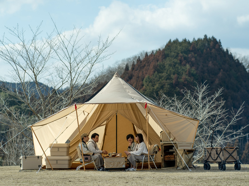 未使用DODヤドカリテントベージュ