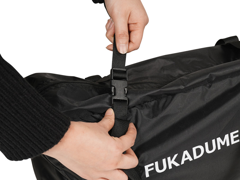  フカヅメカンガルーテントSの各部の特徴（専用コンプレッションバッグ）