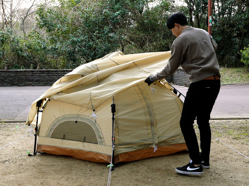 如何組裝/搭建迷你蘑菇帳篷