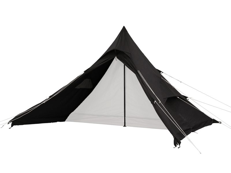 ワンポールテントRX(M)TC T3-949-BK（ブラック） - DOD（ディーオーディー）：キャンプ用品ブランド
