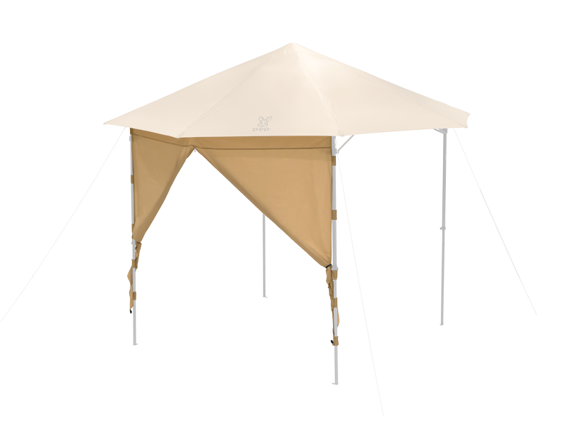 アウトドア テント/タープ キノコタープ専用サイドパネル PL5-929-TN - DOD（ディーオーディー 