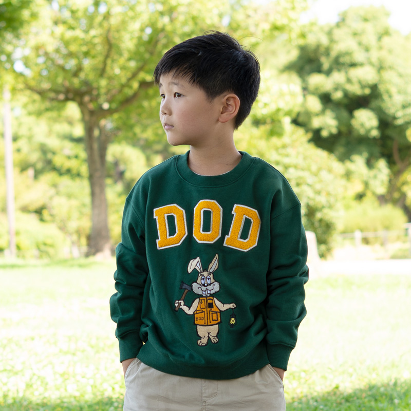  DODカレッジスウェットシャツkids130のメインの特徴（）