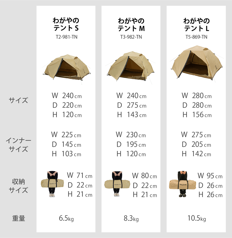 ☆新品☆DOD☆WAGAYA-NO TENT☆わがやのテント☆T5-869-TN