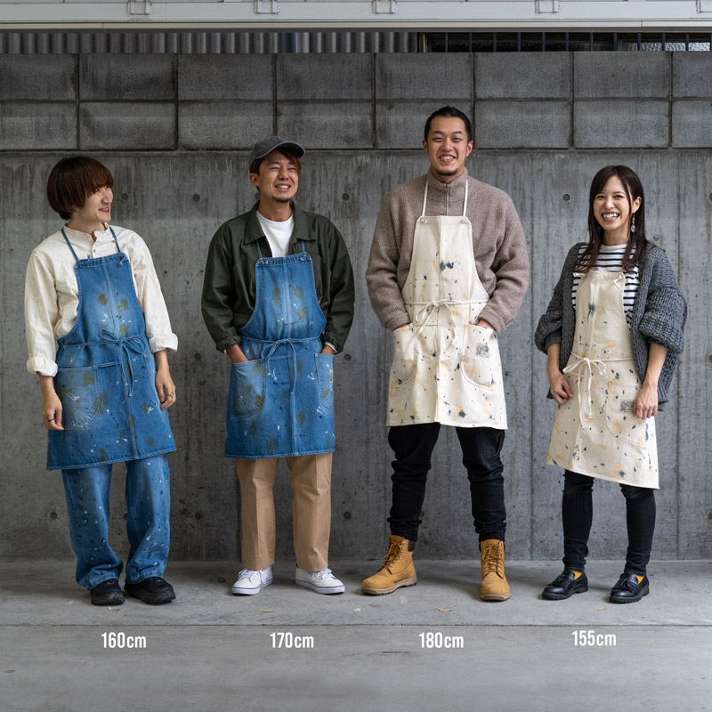 AL019-NA-F コーユーエプロンの着用イメージ