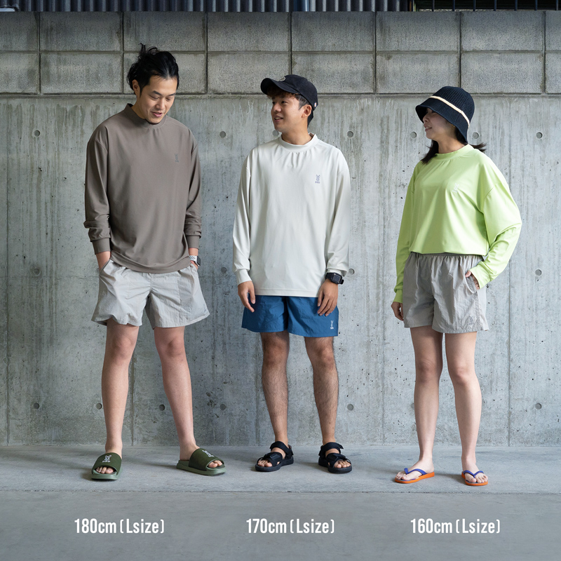 TS024-WH-130 ソノママドポーン（ロンTEE）130/S/M/Lの着用イメージ