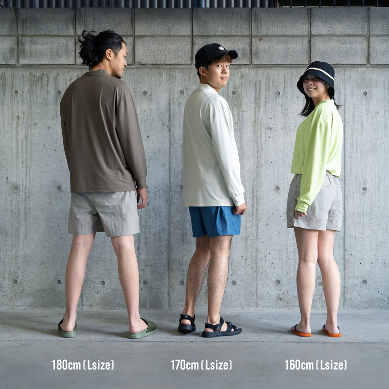 TS024-WH-130 ソノママドポーン（ロンTEE）130/S/M/Lの着用イメージ