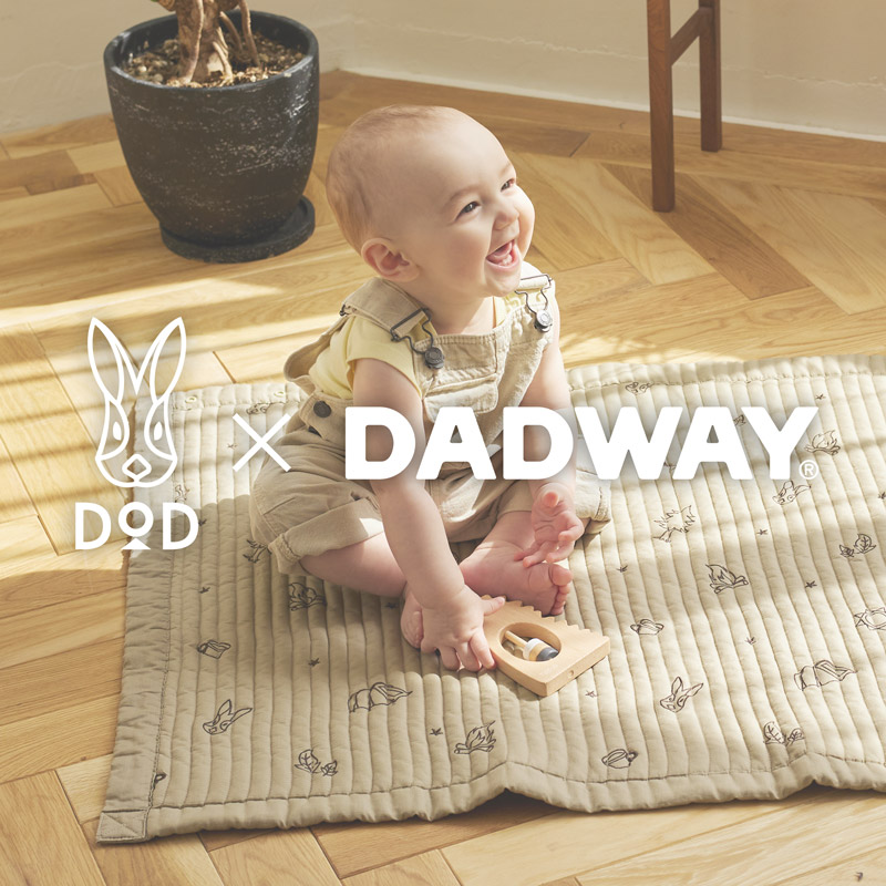  DOD×DADWAYコラボ第二弾のメインの特徴（ファミリーのためのセレクトショップ「DADWAY」）