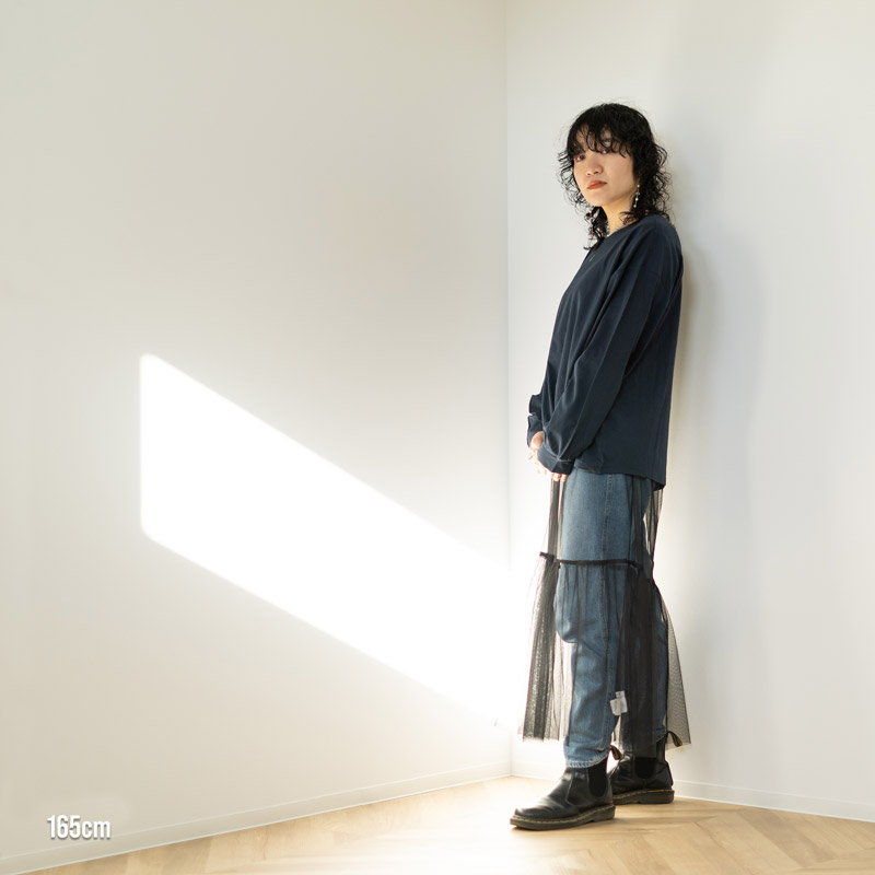 TS074-BL-F ロンティーインザサマー（フリーサイズ）の着用イメージ
