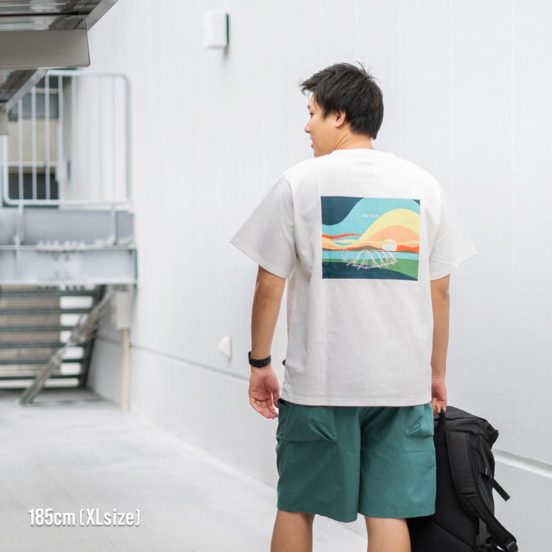 TS082-WH-M オハティー（M/L/XL）の着用イメージ