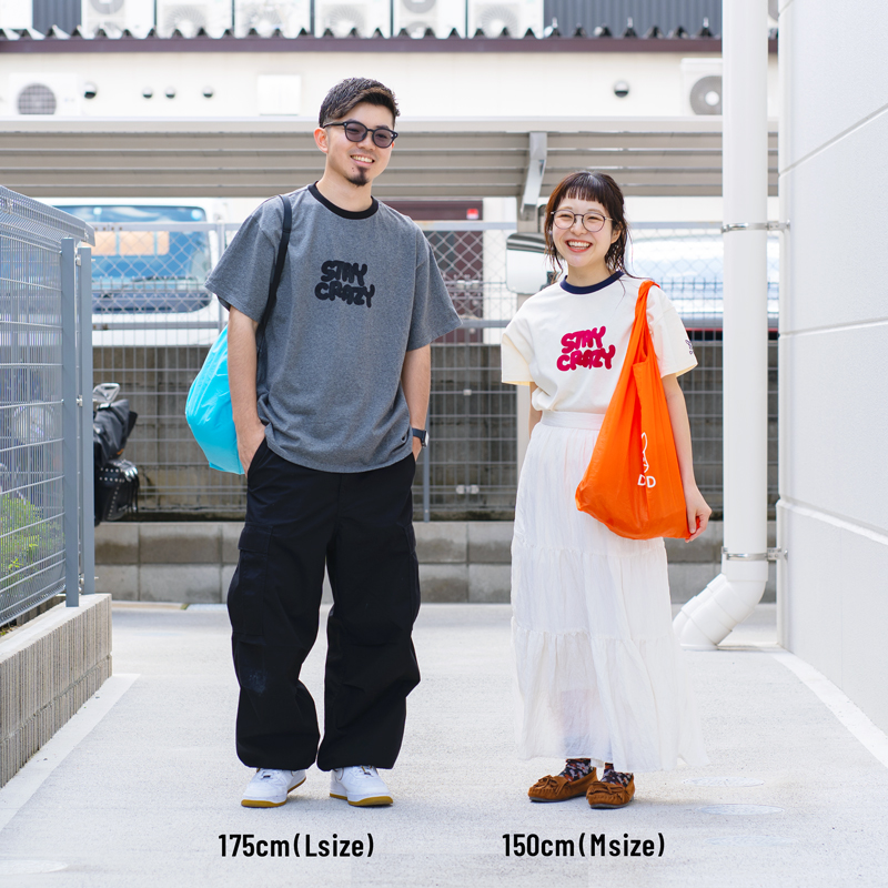 TS083-IV-M リンリンリンガーTee M/Lの着用イメージ