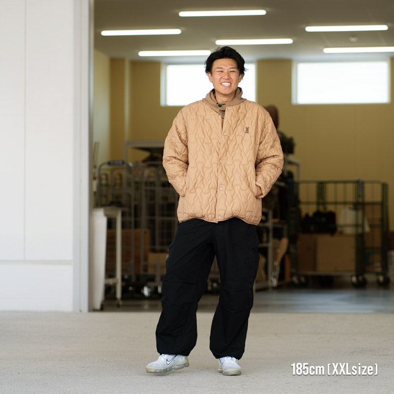 ウサステッチナカワタJK(ベージュ/カーキ/ブラック)JK100-BG/KH ウサステッチナカワタJK(ベージュ/カーキ/ブラック)JK100-BG/KH